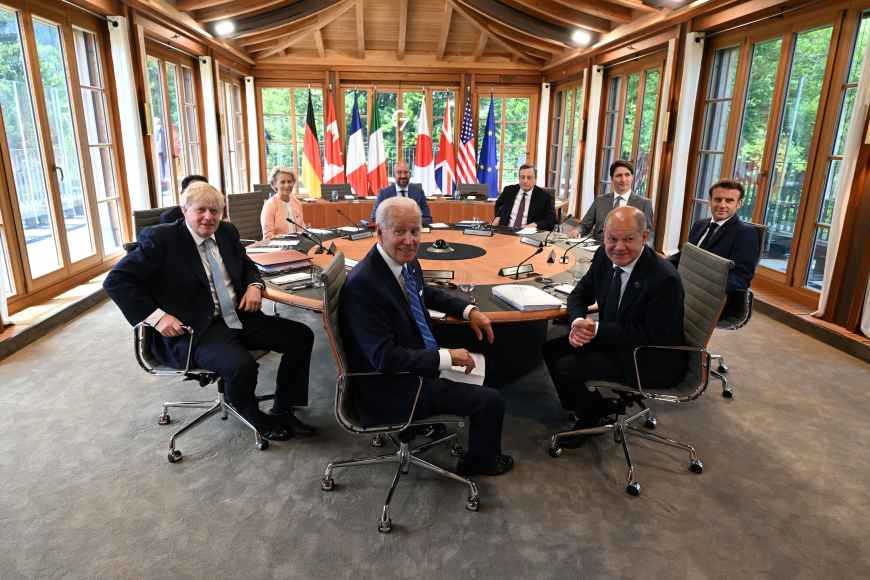 G7 Tischrunde