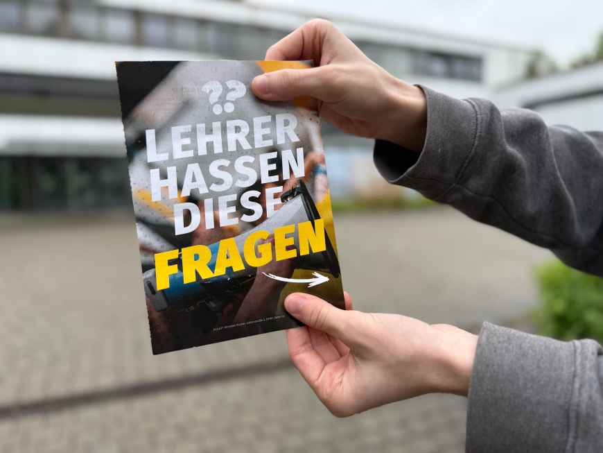 Ein Flugblatt