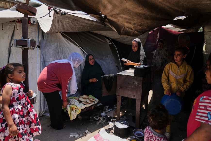 Szene aus dem Gazastreifen